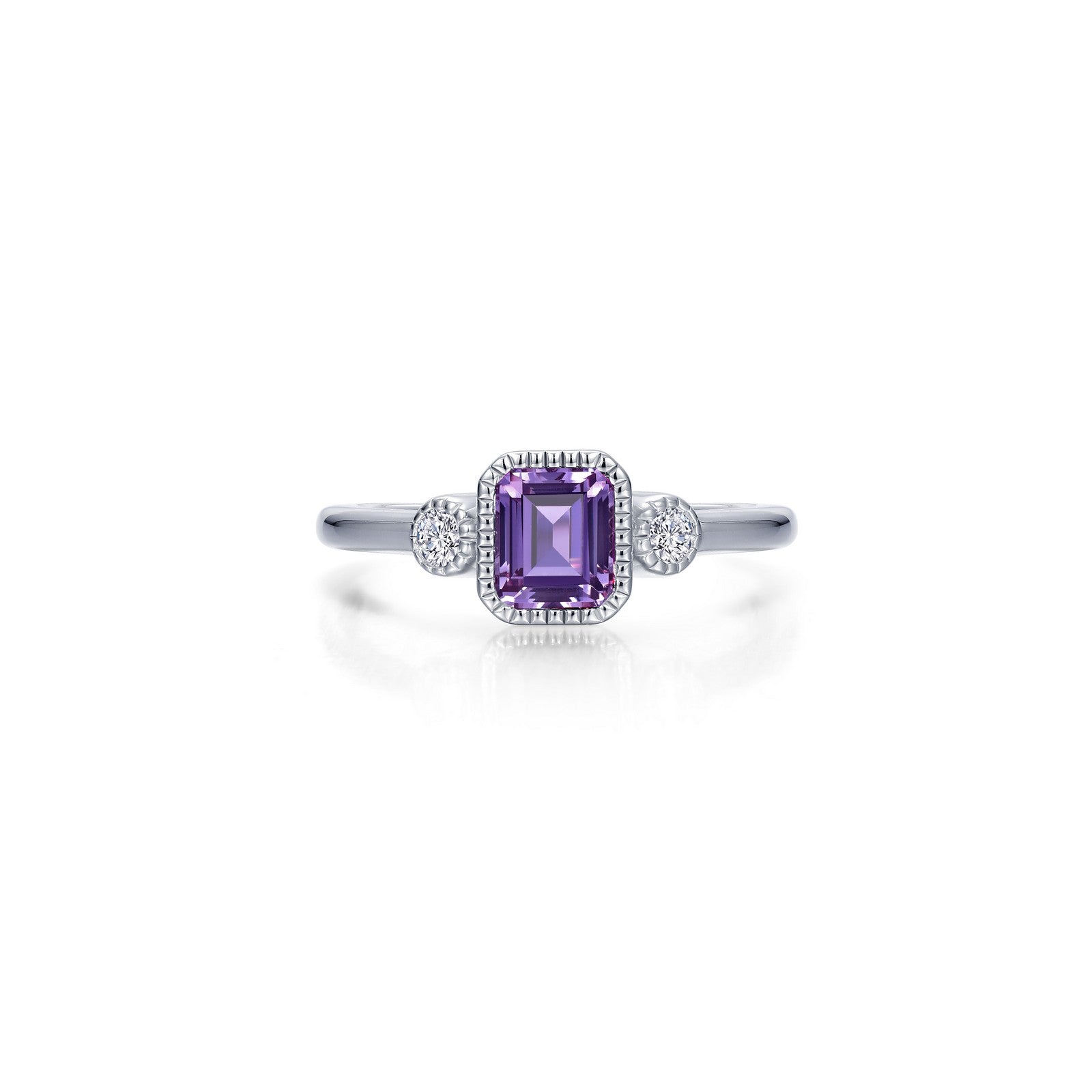 February Birthstone Ring-BR006AMP