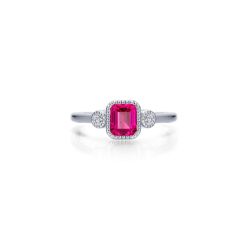 July Birthstone Ring-BR006RBP