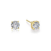 Load image into Gallery viewer, 1 CTW Solitaire Stud Earrings-E0107CLG
