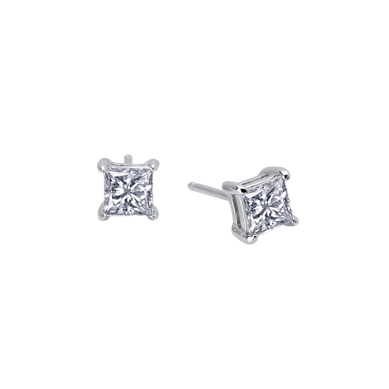 1 CTW Solitaire Stud Earrings-E0113CLP