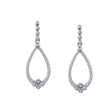 Load image into Gallery viewer, Charming Drop Hoop Earrings-E0192CLP
