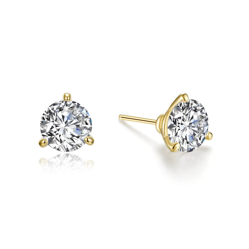 2.5 CTW Solitaire Stud Earrings-E0204CLG