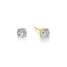 Load image into Gallery viewer, 0.5 CTW Solitaire Stud Earrings-E0243CLG
