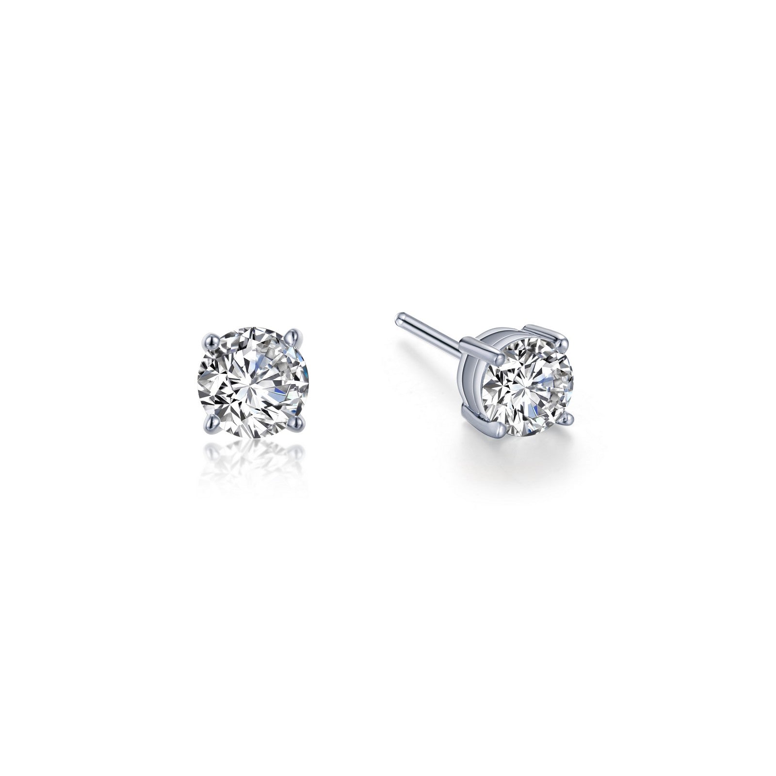 0.5 CTW Solitaire Stud Earrings-E0243CLP