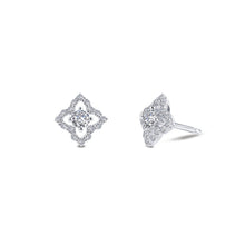 Load image into Gallery viewer, Open Floral Stud Earrings-E0314CLP

