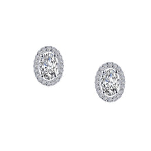 Load image into Gallery viewer, 1.26 CTW Halo Stud Earrings-E0326CLP
