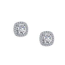 Load image into Gallery viewer, 1.52 CTW Halo Stud Earrings-E0329CLP
