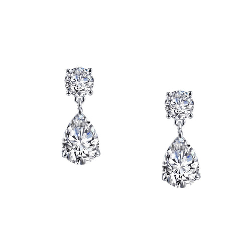 Elegant Drop Earrings-E0334CLP