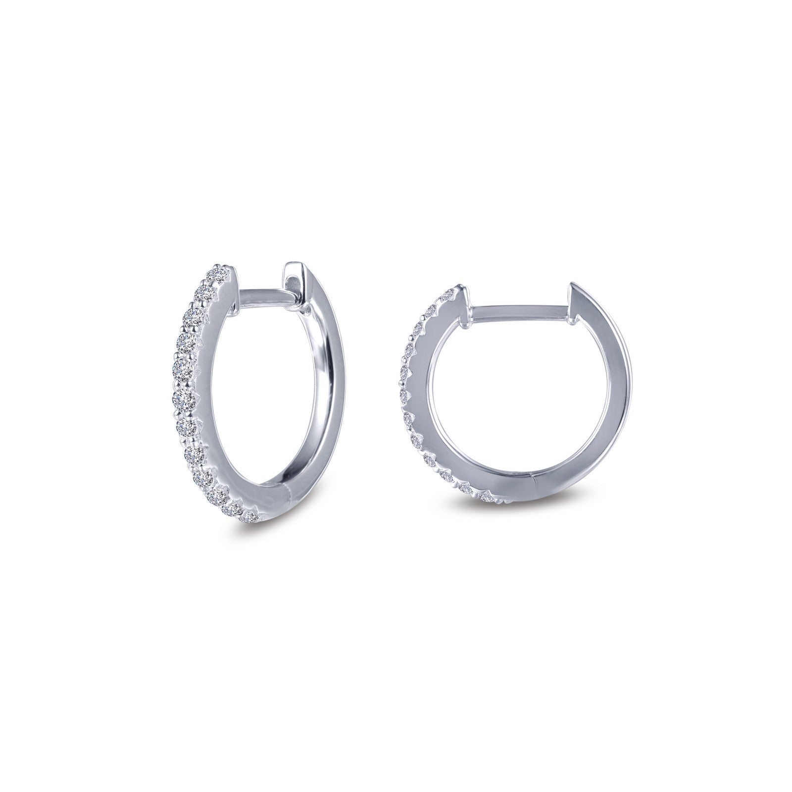 Dainty Huggie Hoop Earrings-E0346CLP