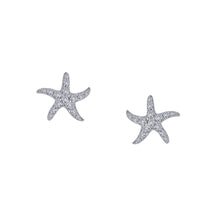 Load image into Gallery viewer, Starfish Stud Earrings-E0428CLP
