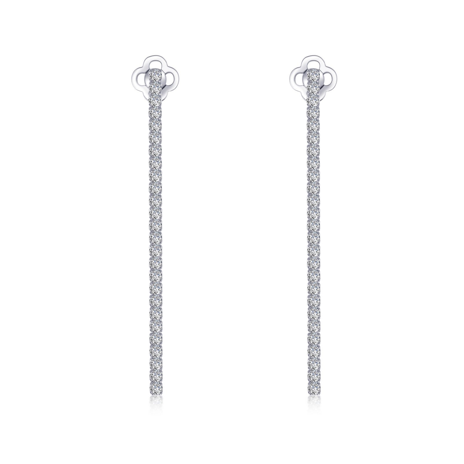 Linear Drop Earrings-E0450CLP