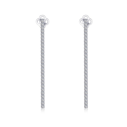 Linear Drop Earrings-E0450CLP