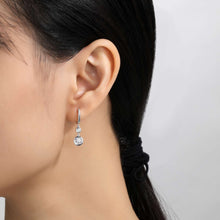 Load image into Gallery viewer, Bezel-Set Drop Earrings-E0467CLP
