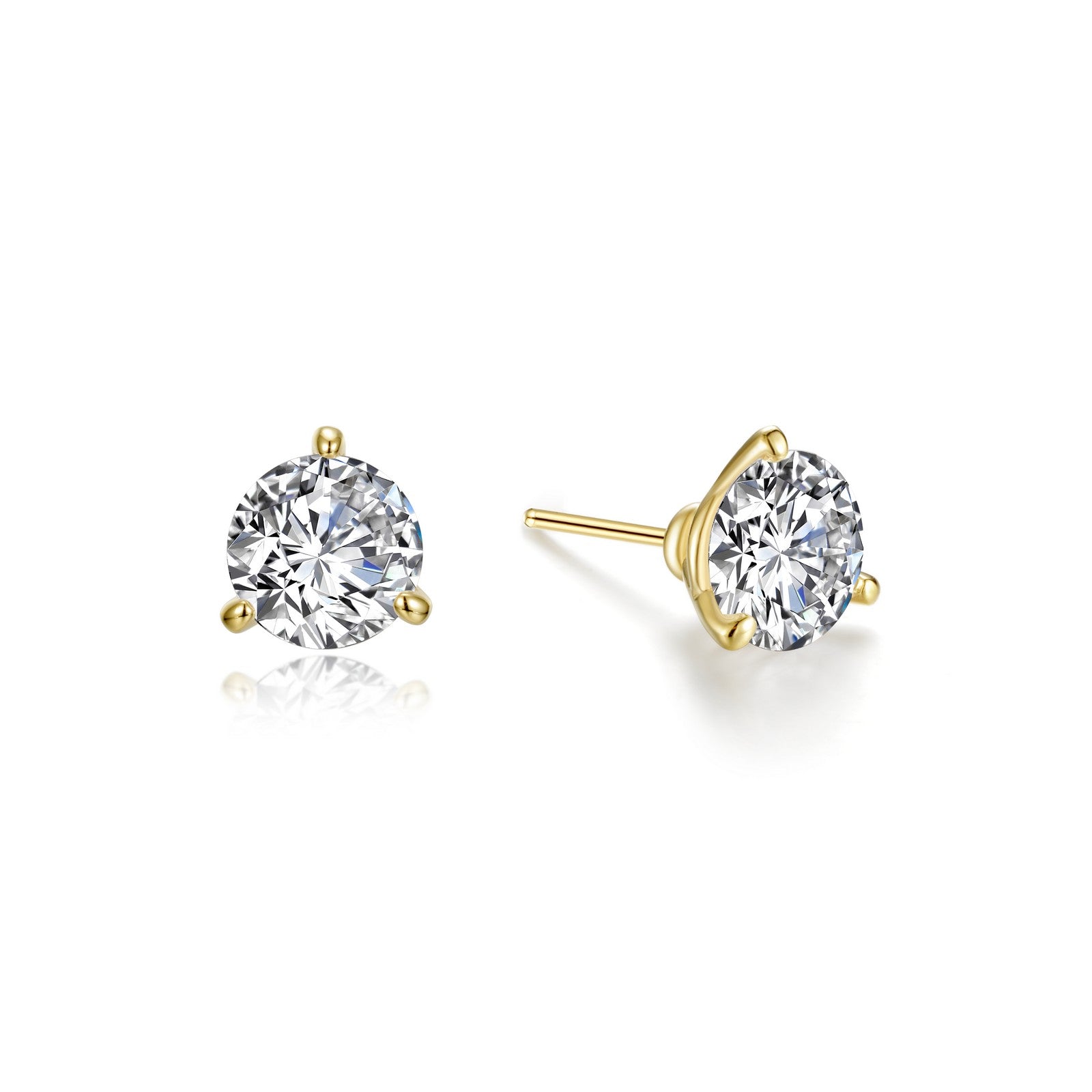 1.5 CTW Solitaire Stud Earrings-E0479CLG