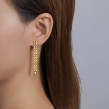 Load image into Gallery viewer, Cluster Leaves Earrings-E0487CLG
