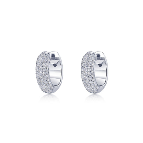 5-Row Huggie Hoop Earrings-E0540CLP