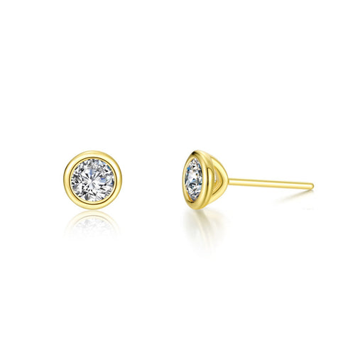 1.5 CTW Solitaire Stud Earrings-E0582CLG