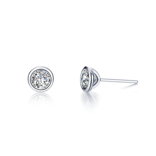 1.5 CTW Solitaire Stud Earrings-E0582CLP