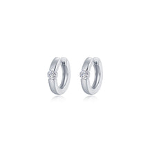 Load image into Gallery viewer, High Polished Huggie Earrings-E0584CLP
