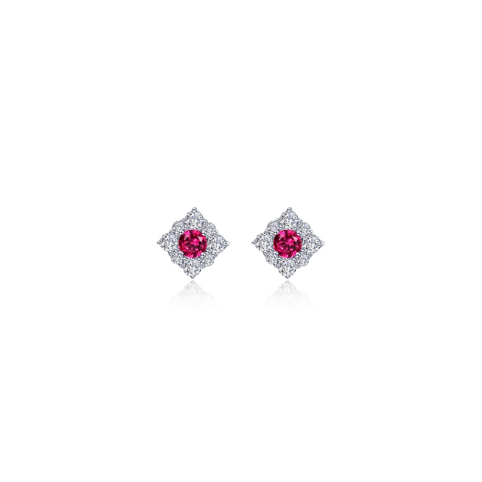 0.54 CTW Halo Stud Earrings-E0596CRP