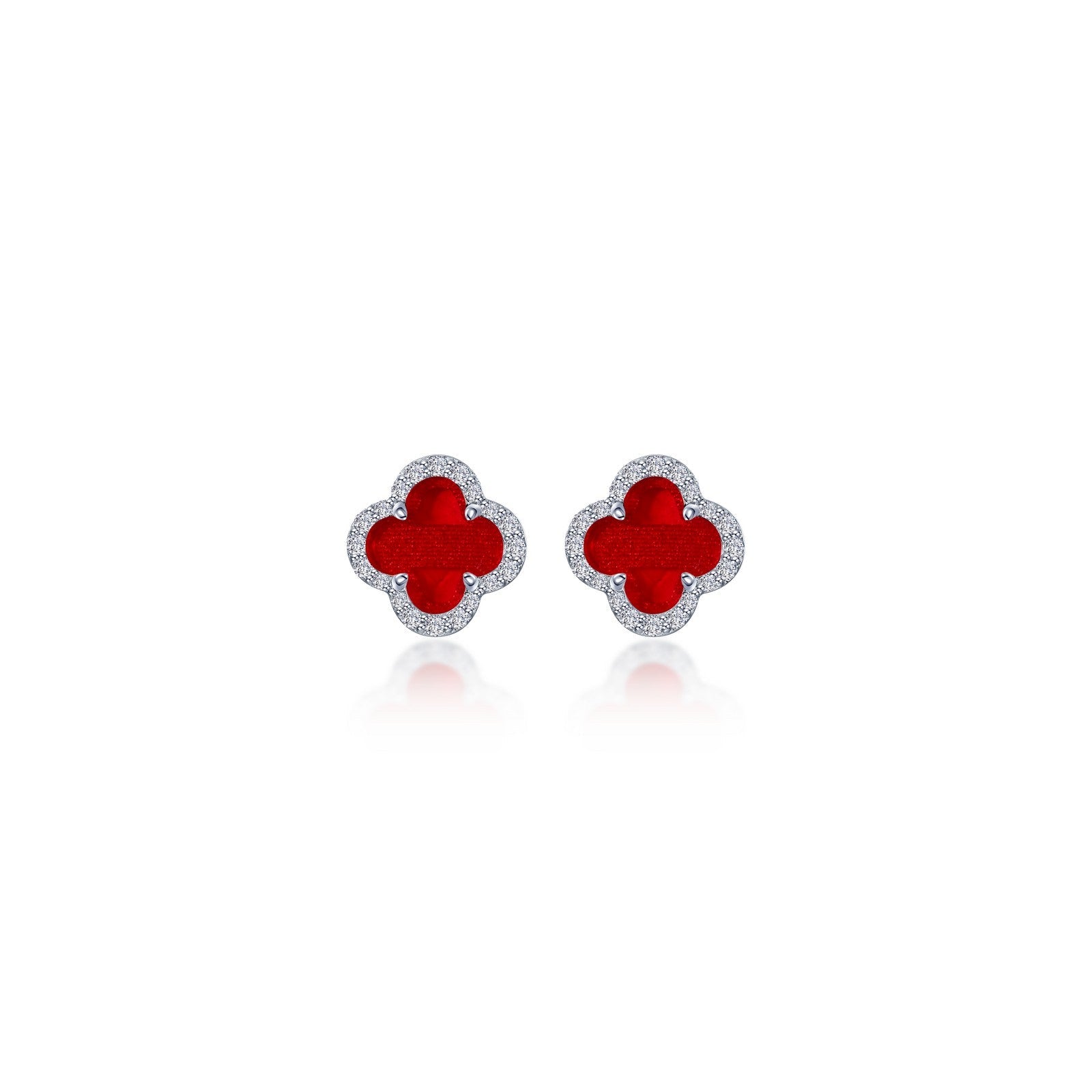 0.4 CTW Halo Stud Earrings-E0609AGP