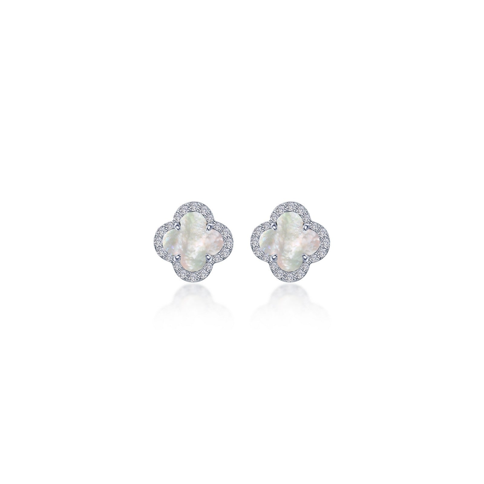 0.4 CTW Halo Stud Earrings-E0609MPP