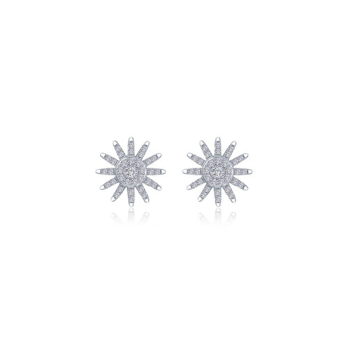 Starburst Stud Earrings-E2021CLP