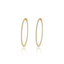 Load image into Gallery viewer, 45 mm Hoop Earrings-E3004CLG
