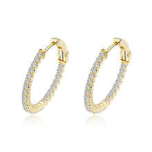 Load image into Gallery viewer, 25 mm Hoop Earrings-E3005CLG
