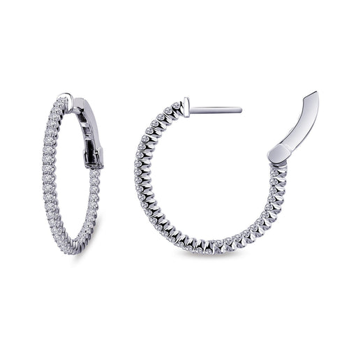 25 mm Hoop Earrings-E3005CLP