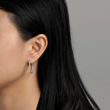 Load image into Gallery viewer, 25 mm Hoop Earrings-E3005CLP
