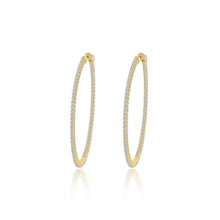 Load image into Gallery viewer, 50 mm Hoop Earrings-E3010CLG
