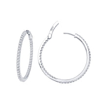 Load image into Gallery viewer, 30 mm Hoop Earrings-E3017CLP
