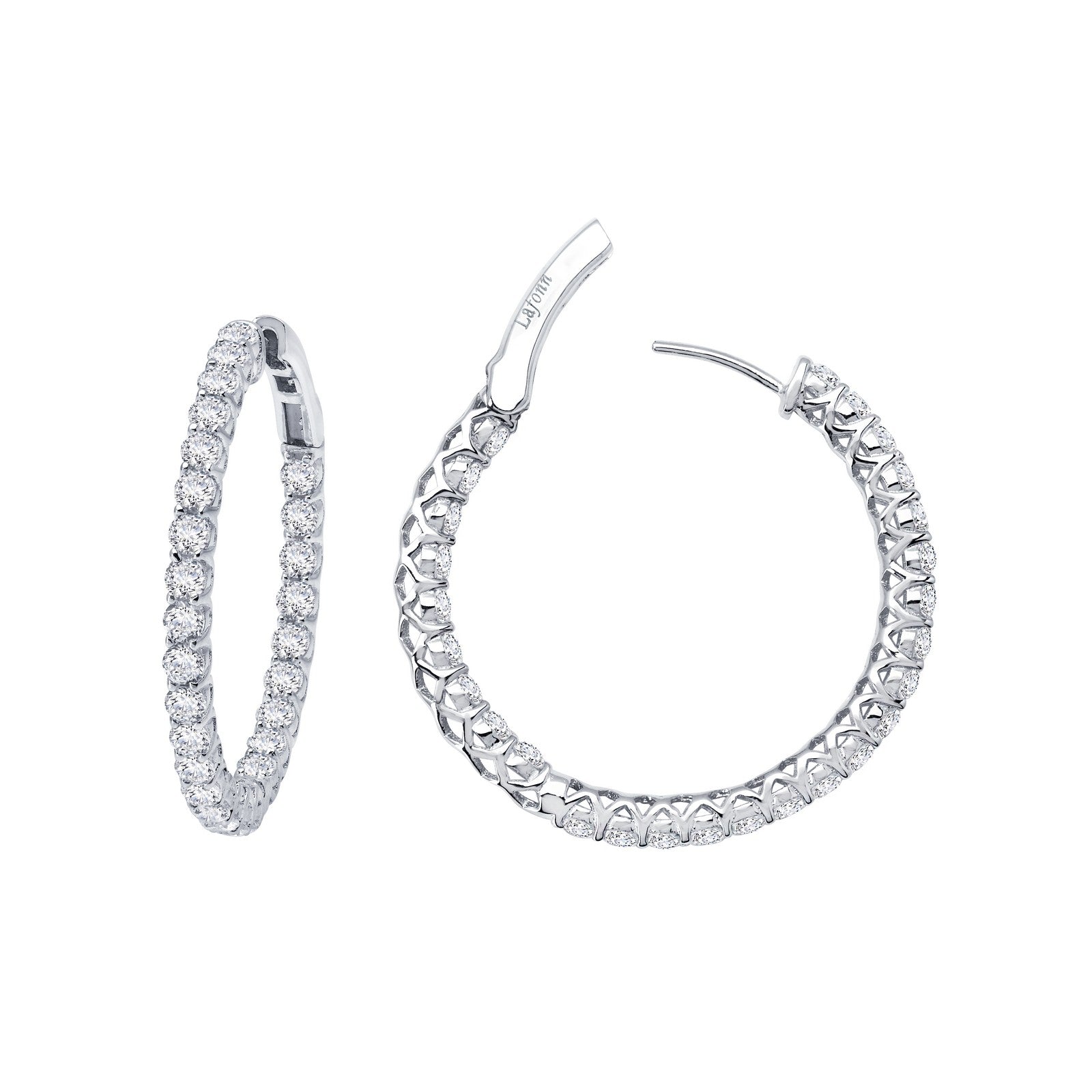 25 mm Hoop Earrings-E3019CLP