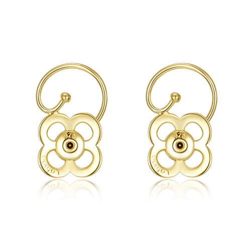 Lux-Clover Earring Backing-LUXCLVGO