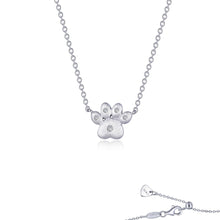 Load image into Gallery viewer, Puffy Paw Print Necklace-LV008CLP
