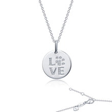 Load image into Gallery viewer, LOVE Paw Print Necklace-LV012CLP
