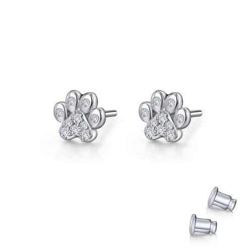 Precious Paws Earrings-LV013CLP