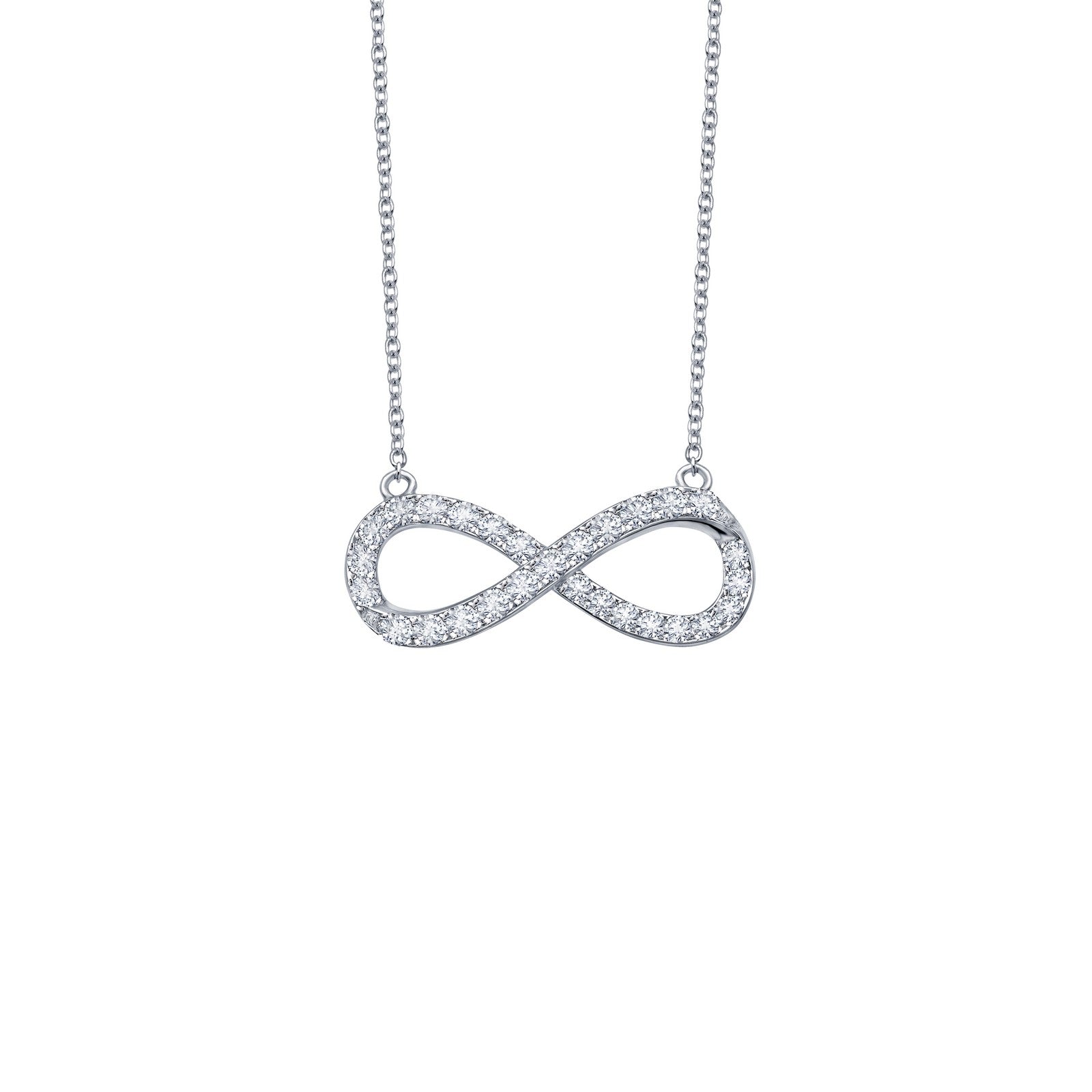 0.33 CTW Infinity Necklace-N0017CLP