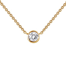 Load image into Gallery viewer, 0.46 CTW Solitaire Necklace-N0030CLG
