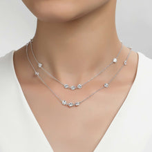 Load image into Gallery viewer, 6.48 CTW Station Necklace-N0083CLP

