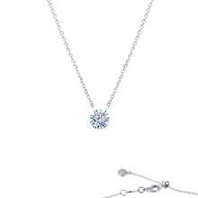 Load image into Gallery viewer, Frameless Solitaire Necklace-N0089CLP
