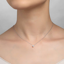 Load image into Gallery viewer, Frameless Solitaire Necklace-N0089CLP
