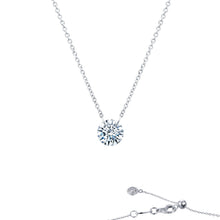 Load image into Gallery viewer, Frameless Solitaire Necklace-N0090CLP
