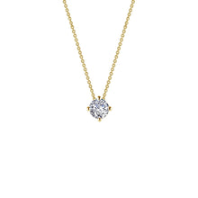 Load image into Gallery viewer, 0.65 CTW Solitaire Necklace-N0152CLG
