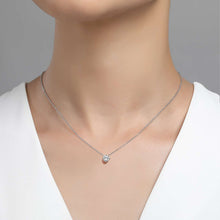 Load image into Gallery viewer, 0.65 CTW Solitaire Necklace-N0152CLP
