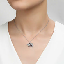 Load image into Gallery viewer, Whimsical Sea Turtle Necklace-N0156CCT
