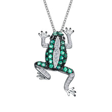 Load image into Gallery viewer, Whimsical Frog Necklace-N0157CET
