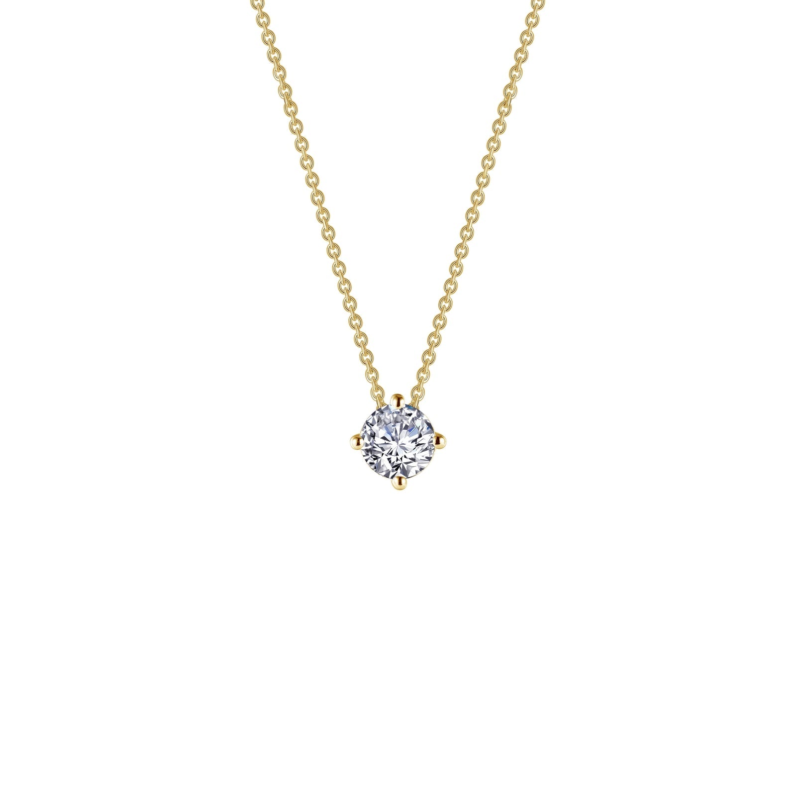 0.50 CTW Solitaire Necklace-N0172CLG