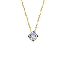 Load image into Gallery viewer, 1.25 CTW Solitaire Necklace-N0174CLG
